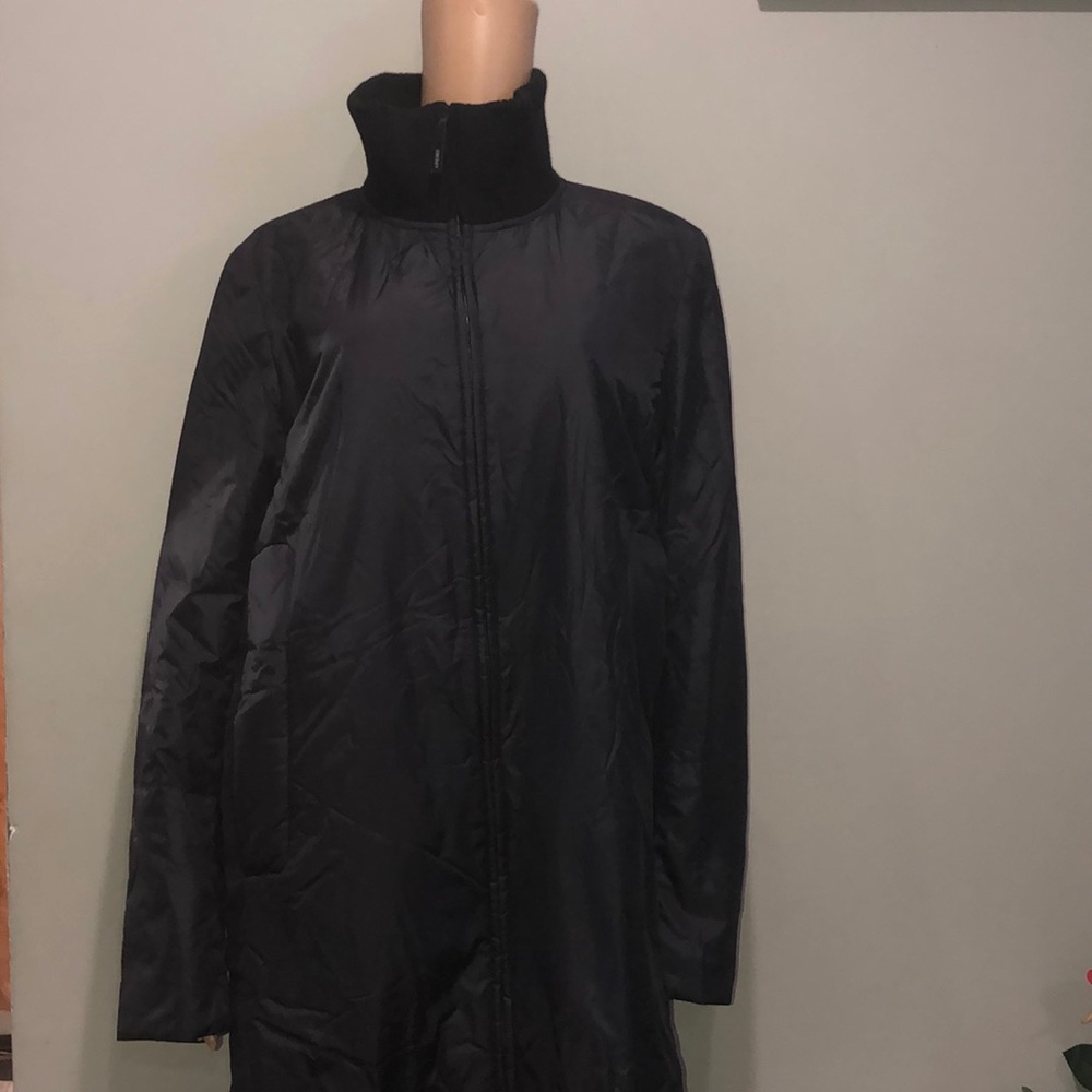 Men’s Long DKNY black coat